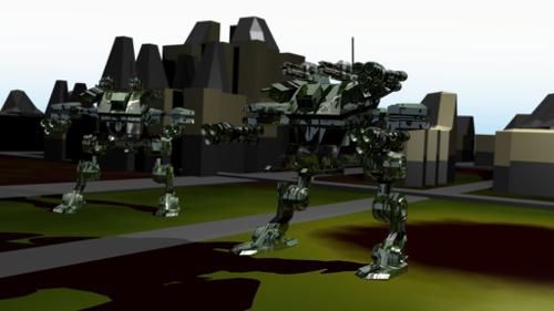 MVA-Defiant Class-City-Protector-Robots preview image